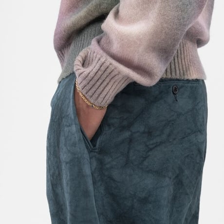 STUSSY / CANVAS VOLUME PLEATED TROUSER / NAVY