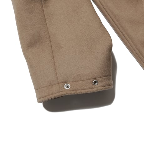tone / WOOL MELTON DUFFLE COAT / PALE GOLD