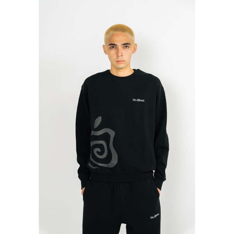 sol soonerorlater Apple Sweatshirts Mサイズ SOL soonerorlater / APPLE SWEATSHIRTS / BLACK |