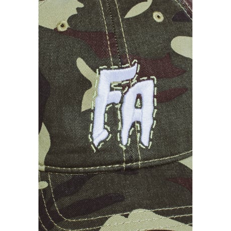 FUCKING AWESOME / CAMO SEDUCTION CONTRAST STITCH 6-PANEL / WASHED CAMO