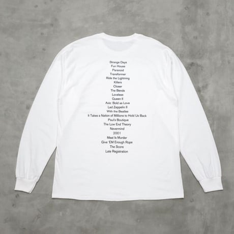Sophomore / LOGO L/S TEE / WHITE