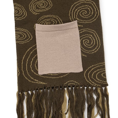 SOL soonerorlater / SPARKLING SCARF / KHAKI