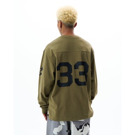 BoTT / COTTON FOOTBALL SHIRT / OLIVE