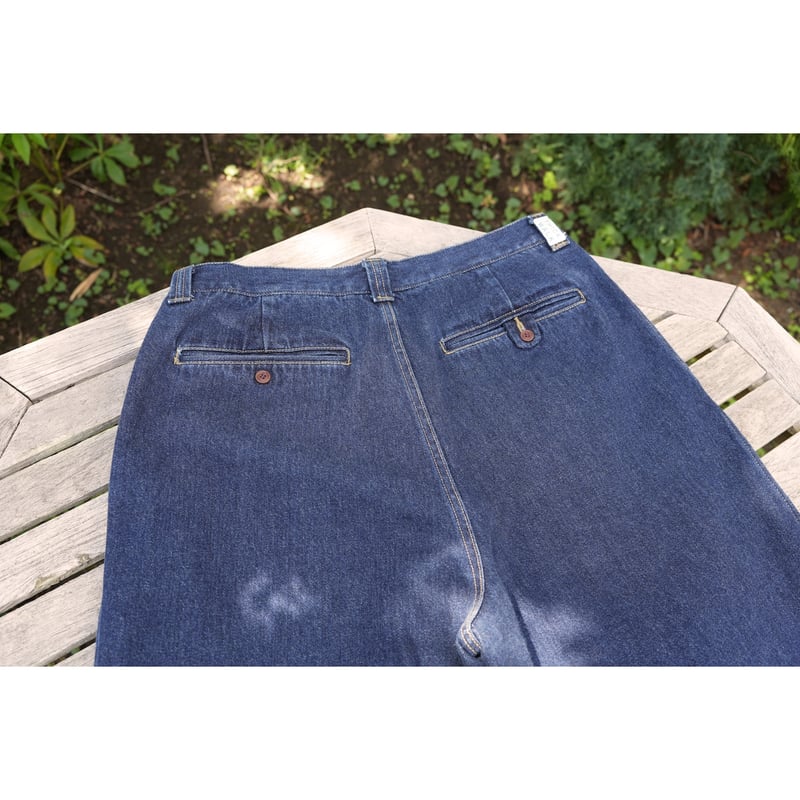 NOROLL / THICK WALK PANTS / BLUE DENIM | Sophomore