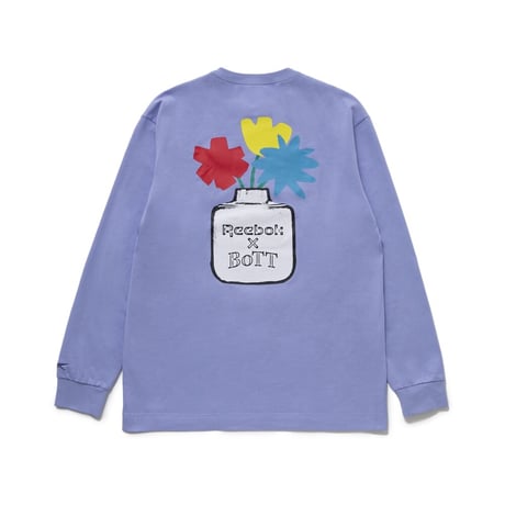 BoTT ｘ REEBOK / RBK BOTT L/S TEE / LILAC GROW