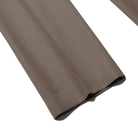 tone / CAVALRY TWILL SOFT FLAIR PANTS / CINNAMON