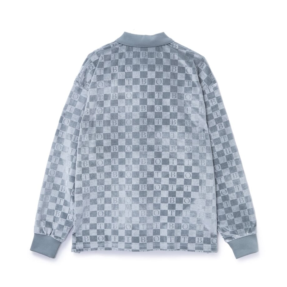 BOTT Checkerboard Velour Polo トップス