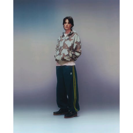 BoTT / MESH PANEL TRACK PANT / BLACK