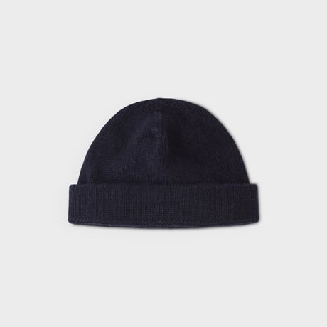 PHIGVEL MAKERS & Co. / CAMEL YARN MIL WATCH CAP / INK NAVY