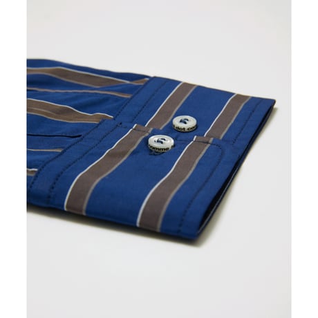 BAL / DOUBLE BUTTON SHIRT / BLUE