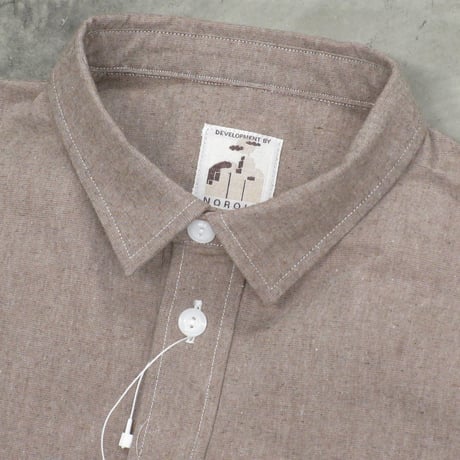 NOROLL / HWR WOOL WEATHER SHIRT / BEIGE