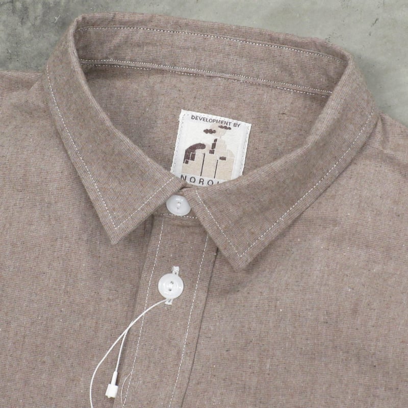 NOROLL / HWR WOOL WEATHER SHIRT / BEIGE | Sopho