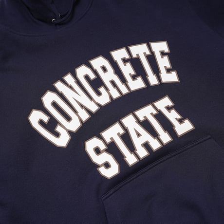 HOMBRE NINO / PULLOVER HOODIE (CONCRETE STATE) / GRAY