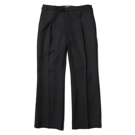 tone / CAVALRY TWILL SOFT FLAIR PANTS / D.NAVY
