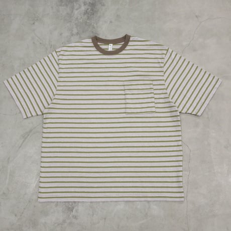 NOROLL / UNEVENNESS S/S TEE / GREEN