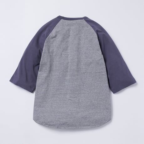 tone / RAGLAN T SHIRT / ASH : NAVY