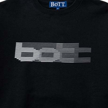 BoTT / BLUR CREWNECK / BLACK