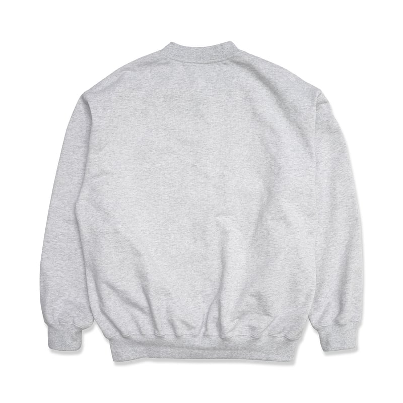 HOMBRE NINO / ZIP UP CREW NECK (RUBBER LOGO) / 