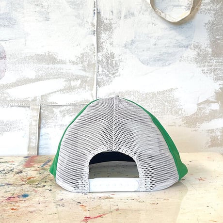 4WD  (4 WORTH DOING) / SNAKE CITY HAT / WHITE/GREEN/BLUE