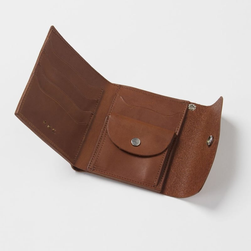 PHIGVEL MAKERS & Co. / SHORT WALLET / CAMEL | S