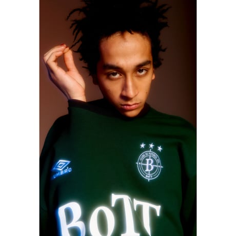 BoTT ｘ UMBRO / CREW NECK / GREEN