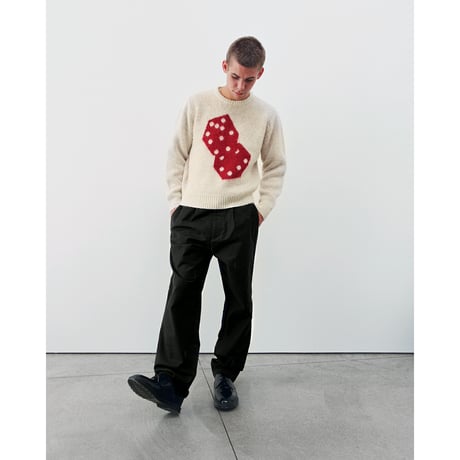 STUSSY / VOLUME PLEATED TROUSER / BLACK