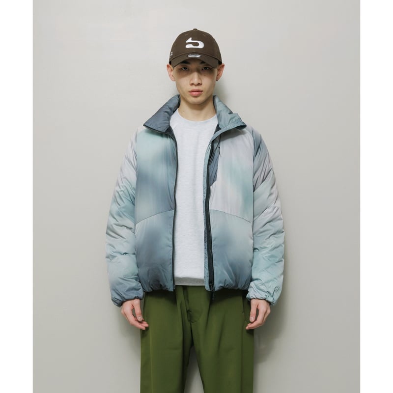 BAL / x TAION STAND COLLAR DOWN JACKET / BLUR |