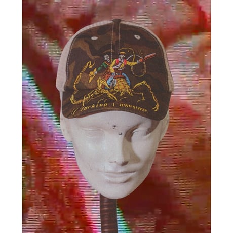 FUCKING AWESOME / SCORPION MESH TRUCKER HAT / CAMO / BLACK