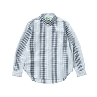 SPECIAL GUEST K.K. / PATTERN MIX SHIRT / BLUE