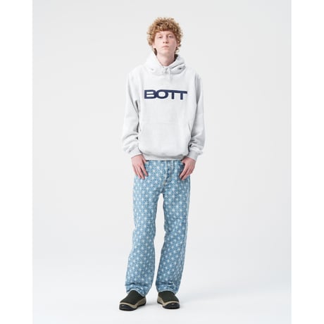 BoTT / V2 LOGO HOODIE / ASH