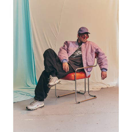 LQQK STUDIO / BAGGY PANTS / BLACK