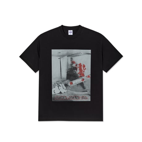 POLAR SKATE CO. / TEE / CHAINSAW / BLACK