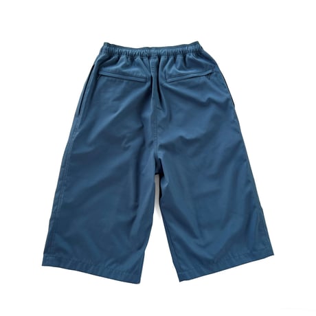 COMFORTABLE REASON / CROPPED SHORTS / WORK BLUE