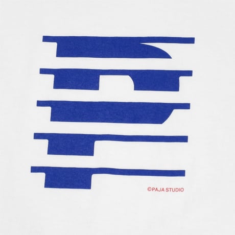 PAJA STUDIO / STEP TEE / WHITE