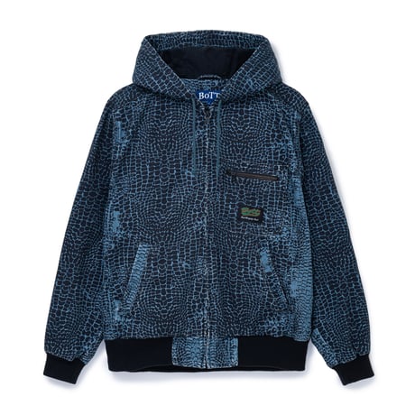 BoTT / HOODED FIELD JACKET / SLATE BLUE