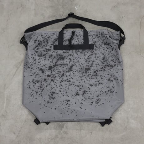 ZEPTEPI & Co. / DRIL BAG / MEDIUM / RAINDROPS / GRAY