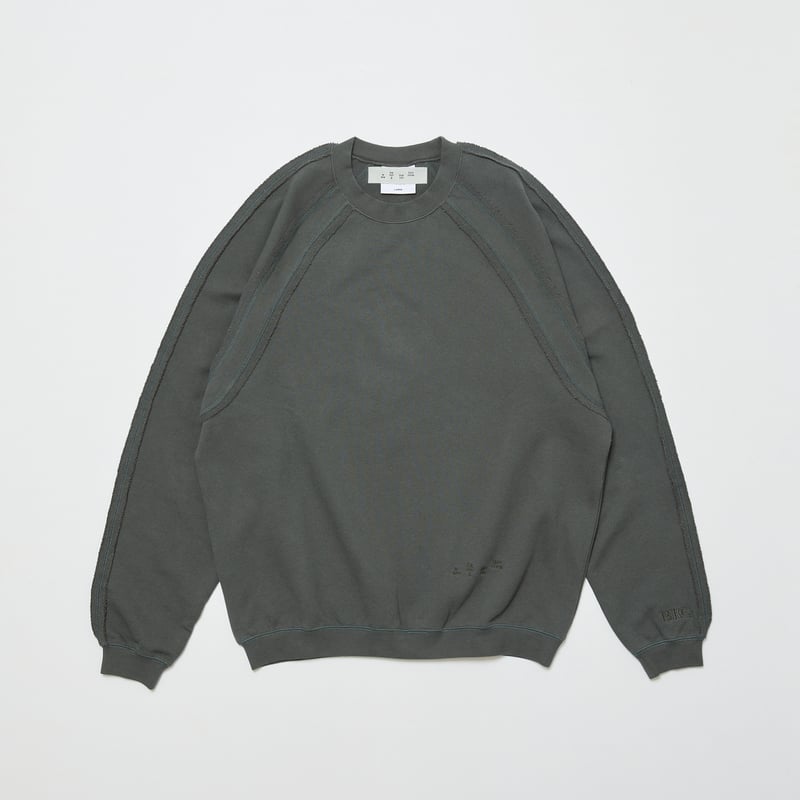 BAL / x BIKE ATHLETIC HEAVY COTTON CREW / DARK