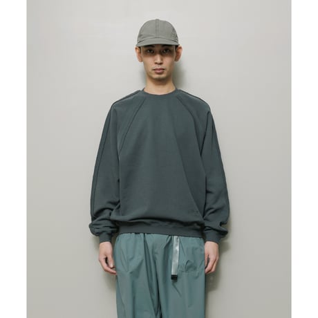 BAL / x BIKE ATHLETIC HEAVY COTTON CREW / DARK GRAY