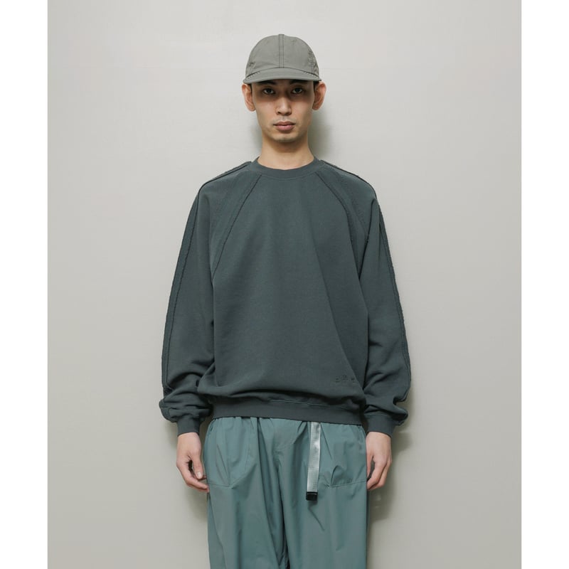 BAL / x BIKE ATHLETIC HEAVY COTTON CREW / DARK