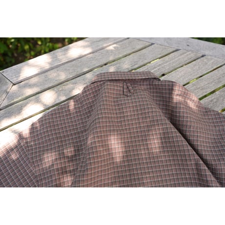 NOROLL / NORMAL PANAMA S/S SHIRT / PANAMA CHECK