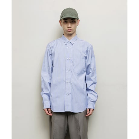 BAL / DOUBLE BUTTON SHIRT / BLUE