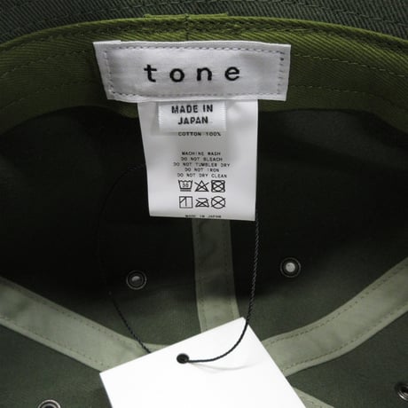 tone / TIED HAT / OLIVE