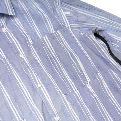 HOMBRE NINO / STRIPE VENTILATION SHIRT / BLACK