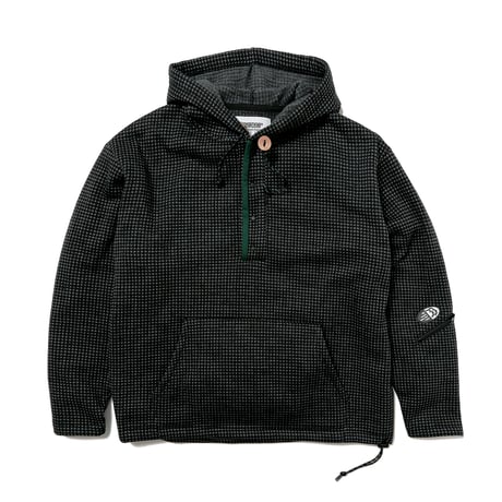 HOMBRE NINO / FLEECE HOODED PULL OVER / C.GRAY