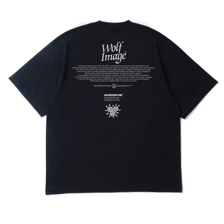 SAYHELLO x WOOFIE / SQUISHY TEE / BLACK