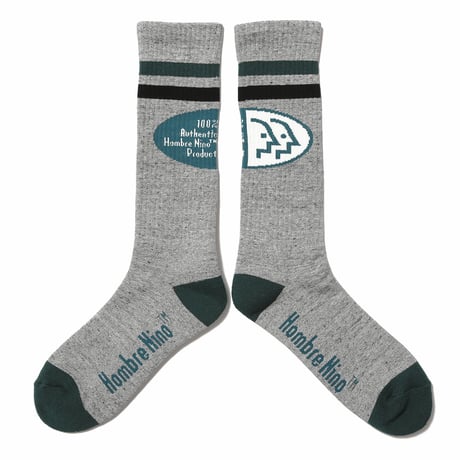 HOMBRE NINO / SKATE SOCKS / C GRAY