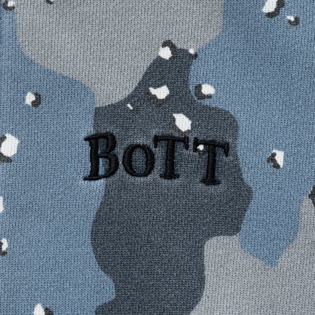 BoTT / DESERT CAMO ZIP HOODIE / COBALT