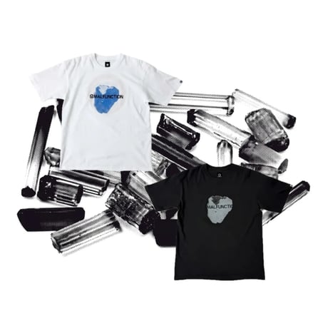 MALFUNCTION / TOURMALINE TEE / WHITE