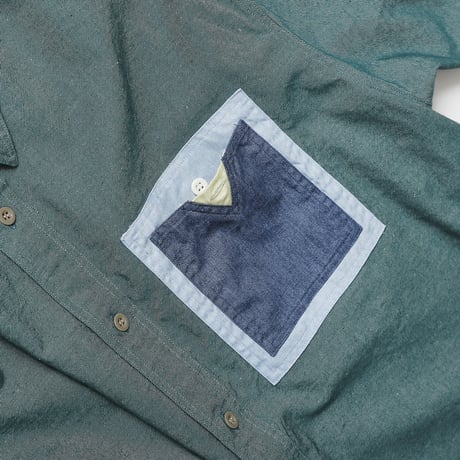 HOMBRE NINO / DENIME SS SHIRT / INDIGO