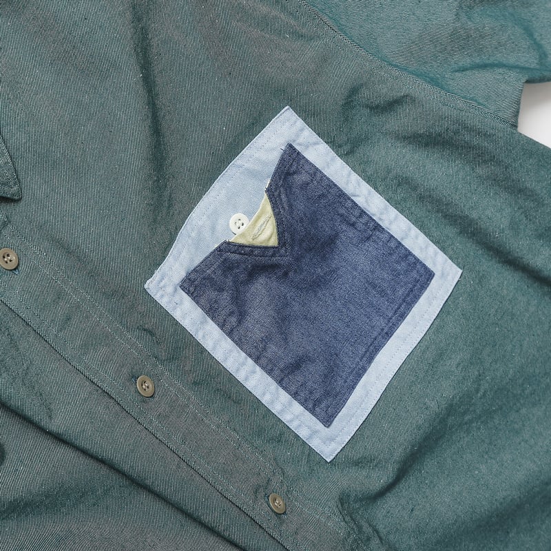 HOMBRE NINO / DENIME SS SHIRT / INDIGO | Sophomore